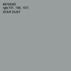 #979E9D - Star Dust Color Image